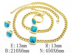 HY Wholesale Stainless Steel 316L Jewelry Sets-HY50S0019JQQ