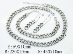 HY Wholesale Stainless Steel 316L Jewelry Sets-HY50S0032IOA