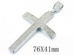 HY Wholesale 316L Stainless Steel Jewelry Pendant-HY15P0462IPS