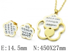 HY Wholesale Stainless Steel 316L Jewelry Sets-HY02S2827HIW