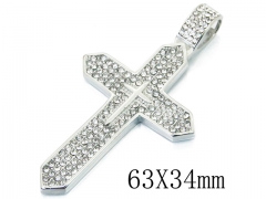 HY Wholesale 316L Stainless Steel Jewelry Pendant-HY15P0478HKS
