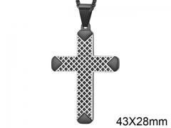 HY Wholesale Jewelry Stainless Steel Cross Pendant (not includ chain)-HY0057P107