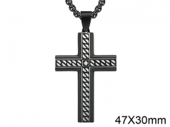 HY Wholesale Jewelry Stainless Steel Cross Pendant (not includ chain)-HY0057P063