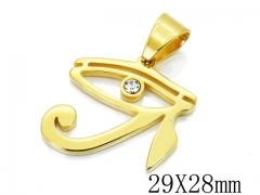 HY Wholesale 316L Stainless Steel Jewelry Pendant-HY15P0431NB
