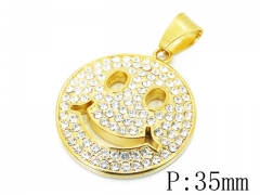 HY Wholesale 316L Stainless Steel Jewelry Pendant-HY15P0447HKO