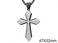 HY Wholesale Jewelry Stainless Steel Cross Pendant (not includ chain)-HY0057P052
