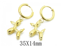 HY Wholesale 316L Stainless Steel Drops Earrings-HY32E0151PL