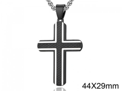 HY Wholesale Jewelry Stainless Steel Cross Pendant (not includ chain)-HY0057P153