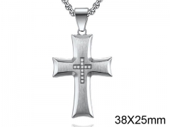 HY Wholesale Jewelry Stainless Steel Cross Pendant (not includ chain)-HY0057P043