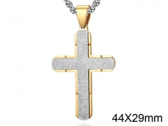 HY Wholesale Jewelry Stainless Steel Cross Pendant (not includ chain)-HY0057P148
