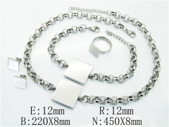HY Wholesale Stainless Steel 316L Jewelry Sets-HY50S0040IOQ