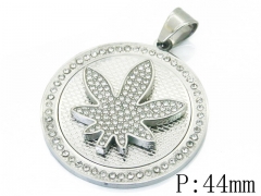 HY Wholesale 316L Stainless Steel Jewelry Pendant-HY15P0455IIW