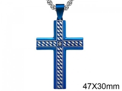 HY Wholesale Jewelry Stainless Steel Cross Pendant (not includ chain)-HY0057P064