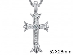 HY Wholesale Jewelry Stainless Steel Cross Pendant (not includ chain)-HY0057P111