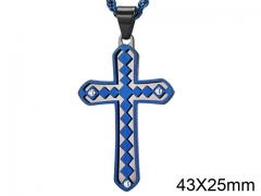 HY Wholesale Jewelry Stainless Steel Cross Pendant (not includ chain)-HY0057P119