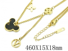 HY Wholesale Stainless Steel 316L Jewelry Necklaces-HY32N0304HAL