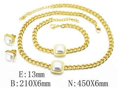 HY Wholesale Stainless Steel 316L Jewelry Sets-HY50S0018JZZ