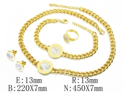 HY Wholesale Stainless Steel 316L Jewelry Sets-HY50S0035JDD