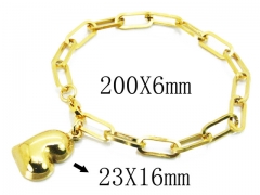 HY Wholesale 316L Stainless Steel Bracelets-HY62B0401MA