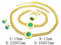 HY Wholesale Stainless Steel 316L Jewelry Sets-HY50S0038JEE