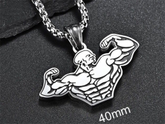 HY Wholesale Jewelry Stainless Steel Pendant (not includ chain)-HY007P323