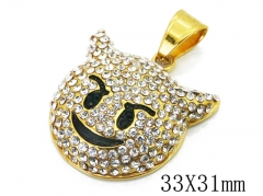 HY Wholesale Jewelry 316L Stainless Steel Pendant-HY13P1230HLA