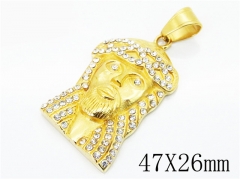 HY Wholesale Jewelry 316L Stainless Steel Pendant-HY13P1300HIA