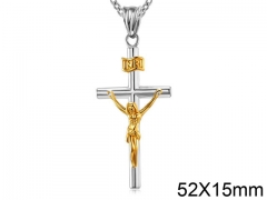 HY Wholesale Jewelry Stainless Steel Cross Pendant (not includ chain)-HY007P299