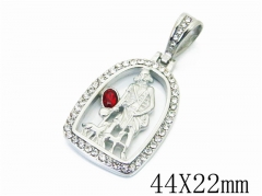 HY Wholesale Jewelry 316L Stainless Steel Pendant-HY13P1305HIL