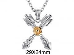 HY Wholesale Jewelry Stainless Steel Popular Pendant (not includ chain)-HY007P312