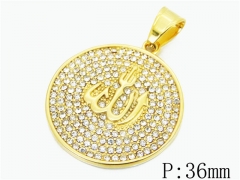 HY Wholesale Jewelry 316L Stainless Steel Pendant-HY13P1168HKX