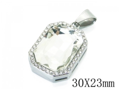 HY Wholesale Jewelry 316L Stainless Steel Pendant-HY13P1186HHX