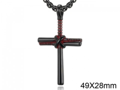 HY Wholesale Jewelry Stainless Steel Cross Pendant (not includ chain)-HY007P083