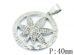 HY Wholesale Jewelry 316L Stainless Steel Pendant-HY13P1180HKG