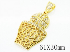 HY Wholesale Jewelry 316L Stainless Steel Pendant-HY13P1368HNE
