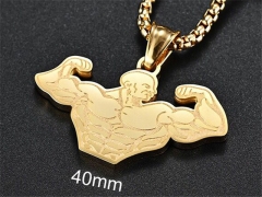 HY Wholesale Jewelry Stainless Steel Pendant (not includ chain)-HY007P322