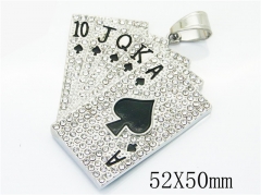 HY Wholesale Jewelry 316L Stainless Steel Pendant-HY13P1344HMX