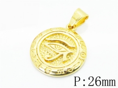 HY Wholesale Jewelry 316L Stainless Steel Pendant-HY13P1320HEE