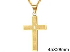 HY Wholesale Jewelry Stainless Steel Cross Pendant (not includ chain)-HY007P123