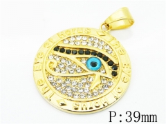 HY Wholesale Jewelry 316L Stainless Steel Pendant-HY13P1316HKF