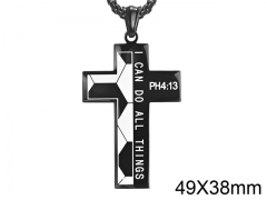 HY Wholesale Jewelry Stainless Steel Cross Pendant (not includ chain)-HY007P339