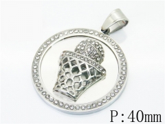 HY Wholesale Jewelry 316L Stainless Steel Pendant-HY13P1365HLZ