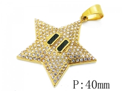 HY Wholesale Jewelry 316L Stainless Steel Pendant-HY13P1236HKF