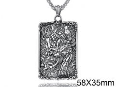 HY Wholesale Jewelry Stainless Steel Pendant (not includ chain)-HY007P233