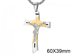 HY Wholesale Jewelry Stainless Steel Cross Pendant (not includ chain)-HY007P336