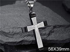 HY Wholesale Jewelry Stainless Steel Cross Pendant (not includ chain)-HY007P137