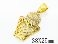 HY Wholesale Jewelry 316L Stainless Steel Pendant-HY13P1370HIL