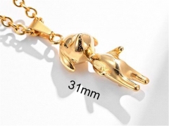 HY Wholesale Jewelry Stainless Steel Animal Pendant (not includ chain)-HY007P264