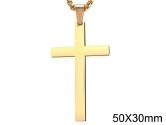 HY Wholesale Jewelry Stainless Steel Cross Pendant (not includ chain)-HY007P054