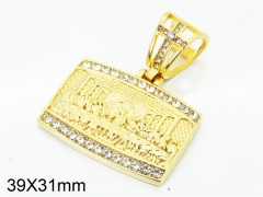 HY Wholesale Jewelry 316L Stainless Steel Pendant-HY13P1330HKS